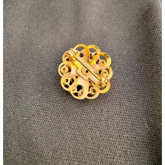 Vintage 1960s Rhinestone Brooch - Picture 3 of 5